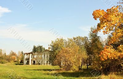 Old abandoned mansion