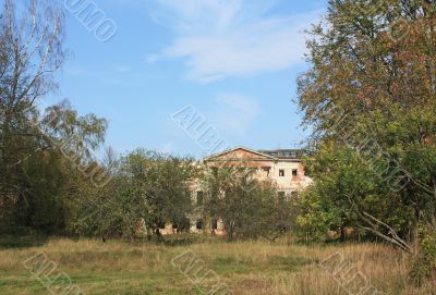 Old abandoned mansion