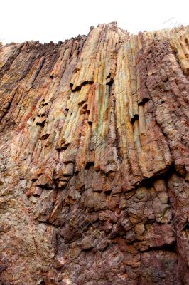 Lava rock in almeria Spain