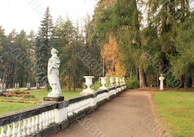 Sculptural group of classical style