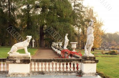 Sculptural group of classical style