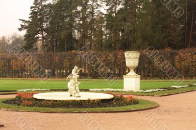 Sculptural group of classical style