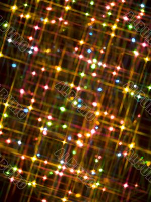 colorful blurred lights 