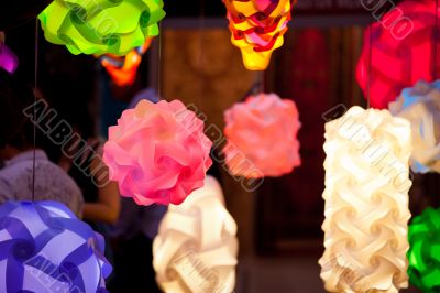 colorful lanterns