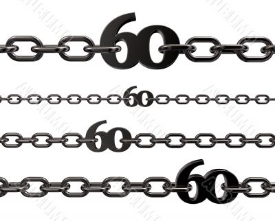 metal number sixty