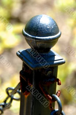 iron post