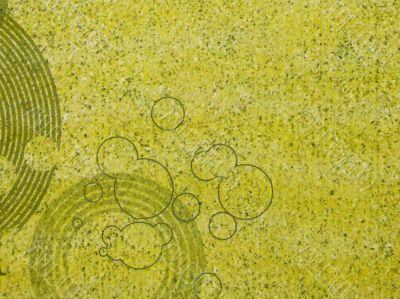 wallpaper with bubbles and circles