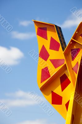 colourful metal sculpture