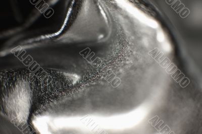 view of shiny metal