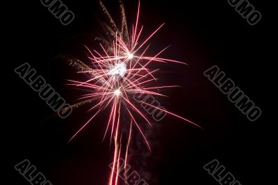 red fireworks