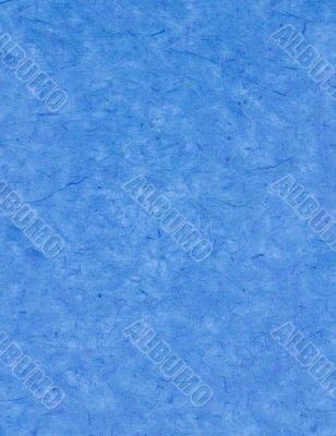 full frame of blue paper