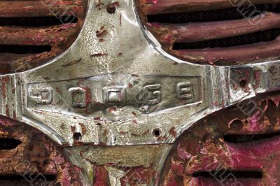 dented dodge plate