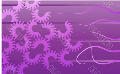 abstract purple shapes