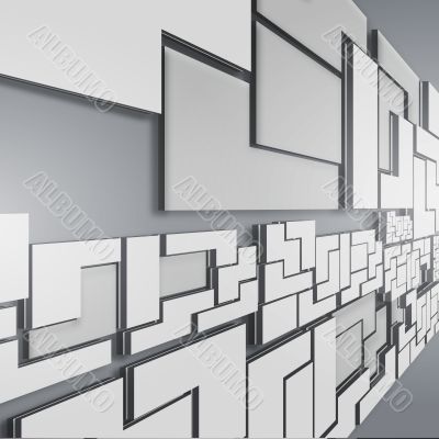 illustration of maze background
