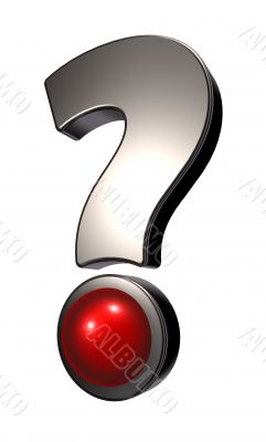 metal question mark
