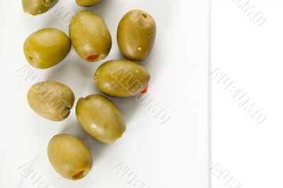 green olives