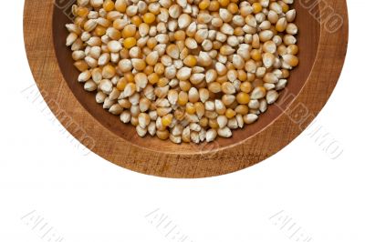 uncooked popcorn