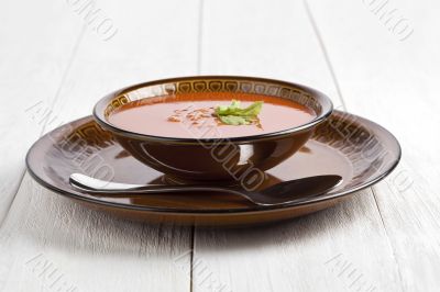 tomato soup bowl