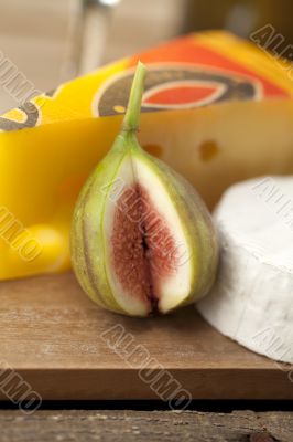cheese with fruit