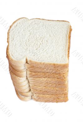 slices of loaf bread