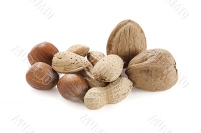 walnut and peanuts