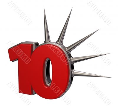 prickles number