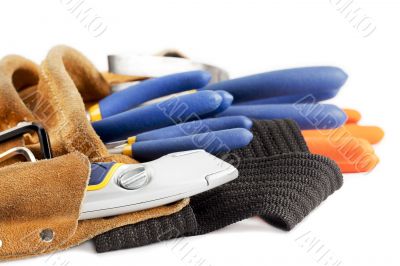 cropped image of a tool belt