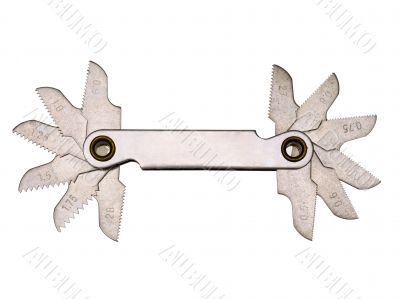 thread pitch gauge tool