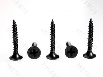 five black screws