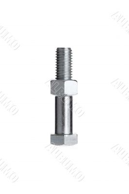 nut on bolt standing