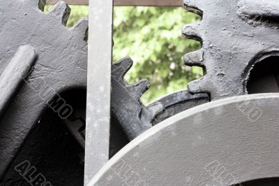 close up gears