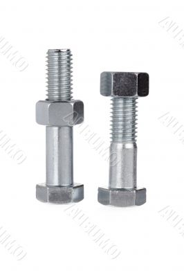two nuts and two bolts