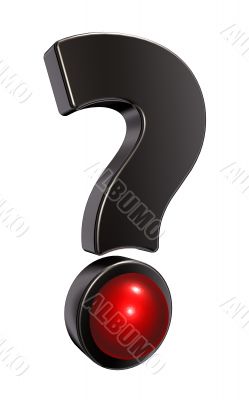 metal question mark