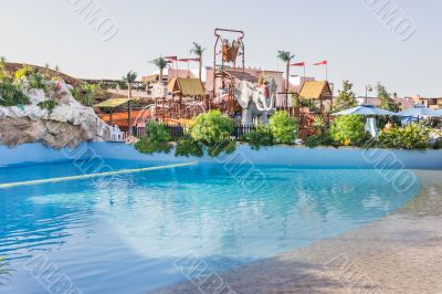 swimming pool in a beautiful setting