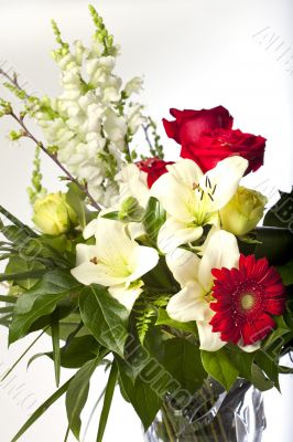 Bouquet of Flowers Shot Vertical