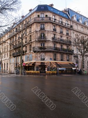 cafe on the corner