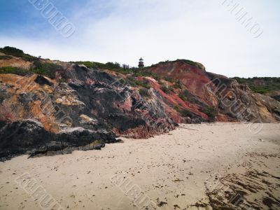 lighthouse poking out