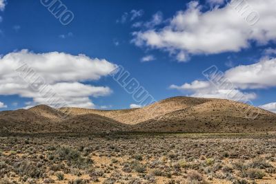 Cloud over the hills