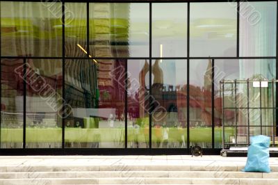 Mirror facade