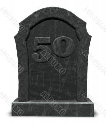 number on gravestone