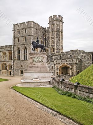 Windsor Castle Statue