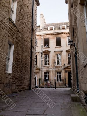 London alleyway