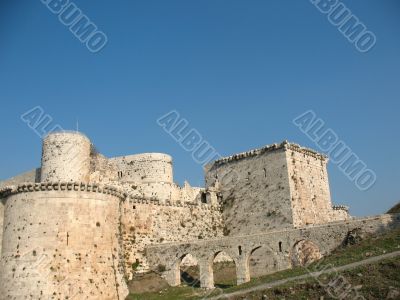 Medieval Crusaders fortress