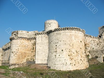 Medieval Crusaders fortress