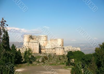 Medieval Crusaders fortress