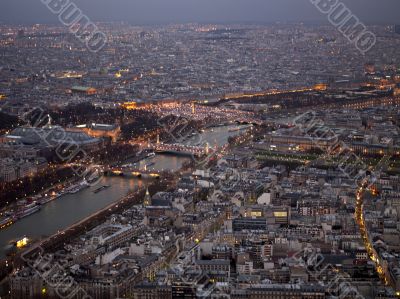 paris at night