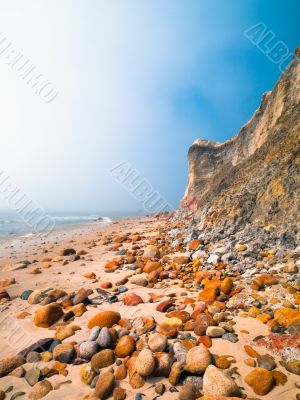 rocks on the beach