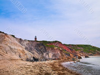 lighthouse on the beach