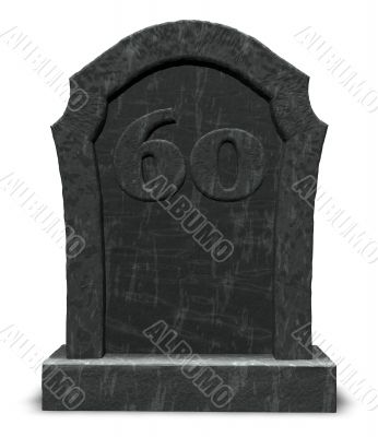 number on gravestone