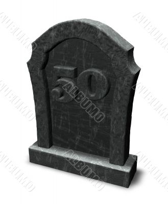 number on gravestone